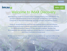 Tablet Screenshot of imaxdiscovery.com